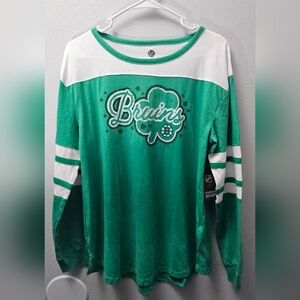 NHL Boston Bruins St Patrick's Day Logo T-shirt Size M 8/10 NWT